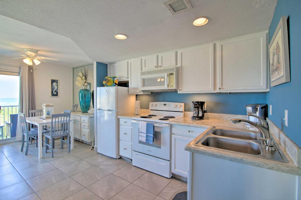 Sunny Oceanfront Condo On South Padre Island Beach 外观 照片