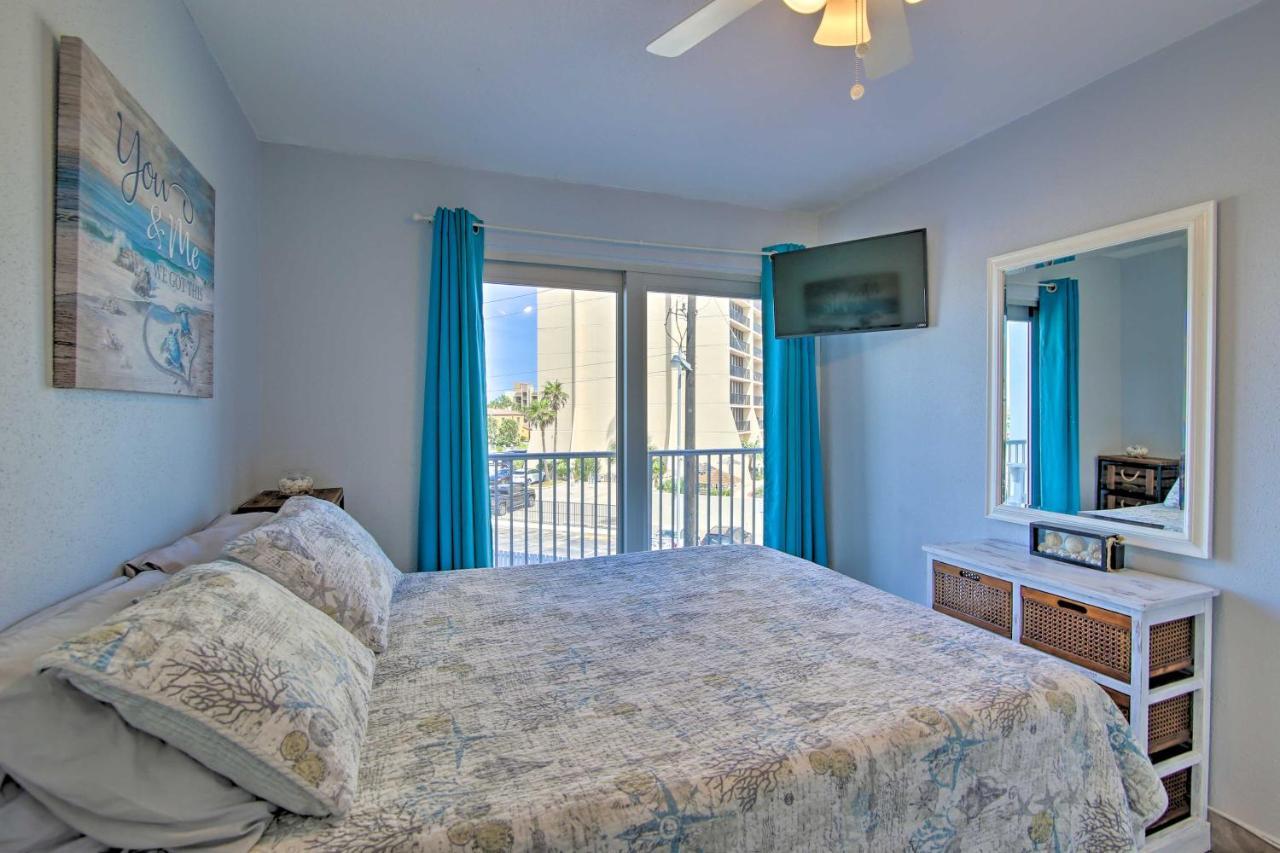 Sunny Oceanfront Condo On South Padre Island Beach 外观 照片