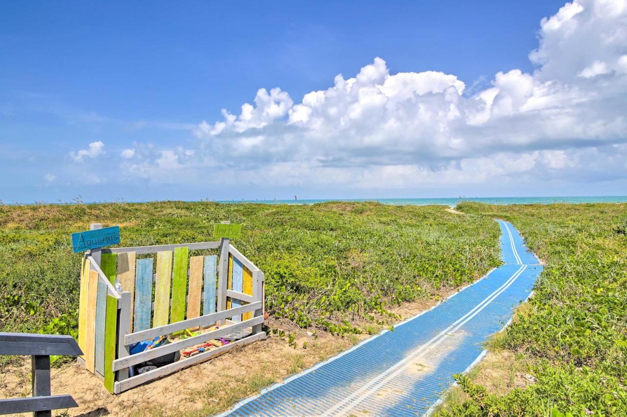 Sunny Oceanfront Condo On South Padre Island Beach 外观 照片